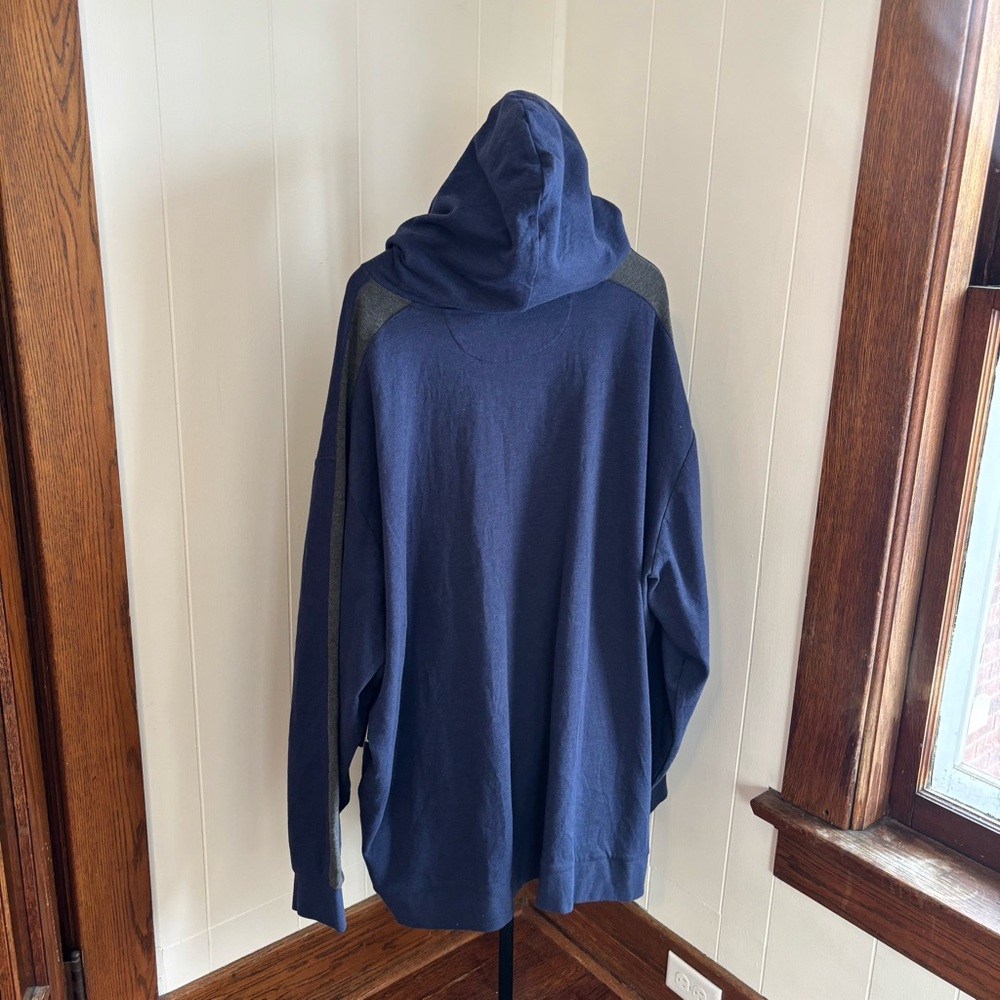 Polo Ralph Lauren Navy Luxury Jersey Pullover Hoodie Men’s 5XLT NWT - Picture 3 of 11